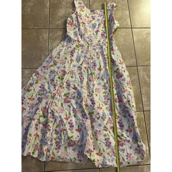 Victoria Holley 14 Midi Cotton Printed Dress - Picture 4 of 7